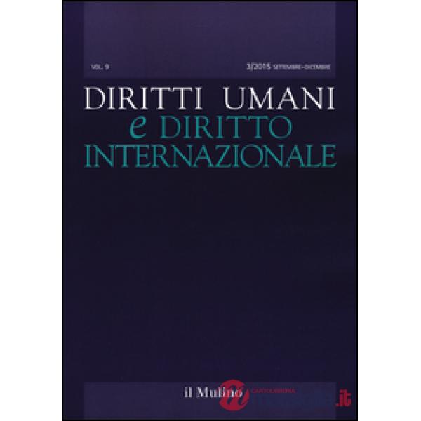 Diritti umani e diritto internazionale (2015). Vol. 3