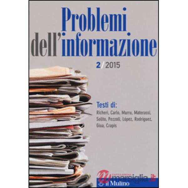 Problemi dell'informazione (2015). Vol. 2