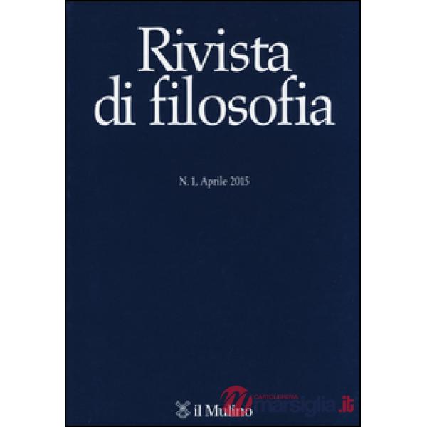 Rivista di filosofia (2015). Vol. 1