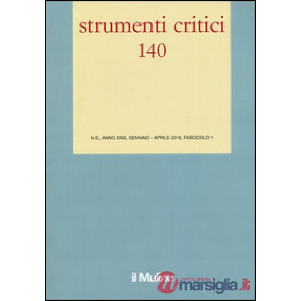 Strumenti critici (2016). Vol. 1