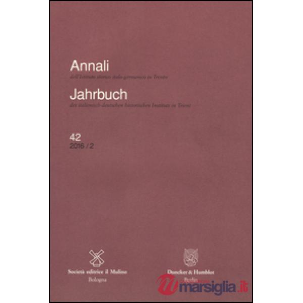 Annali ISIG (2016). Vol. 42