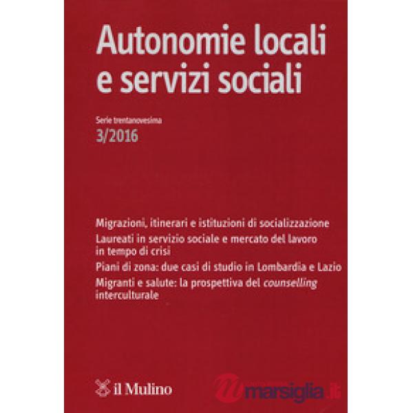 Autonomie locali e servizi sociali (2016). Vol. 3