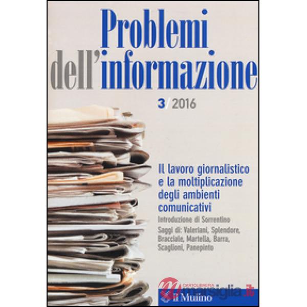 Problemi dell'informazione (2016). Vol. 3