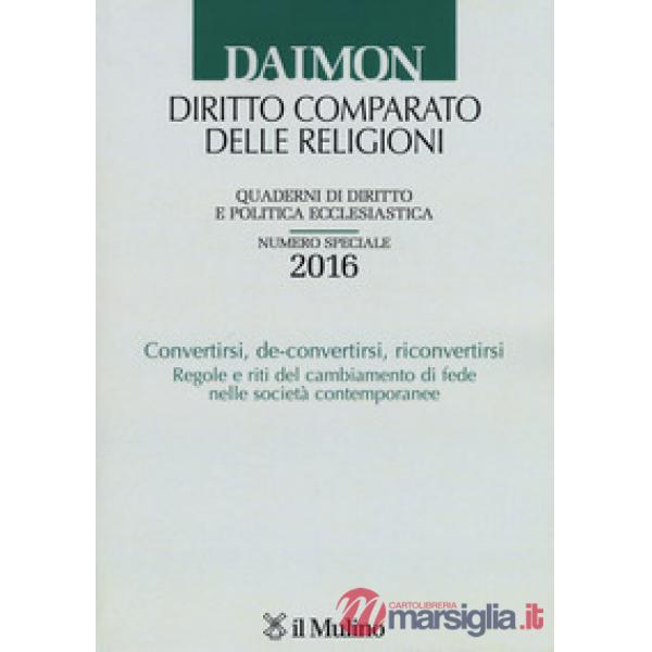 Daimon. Annuario di diritto comparato delle religioni (2016). Numero speciale