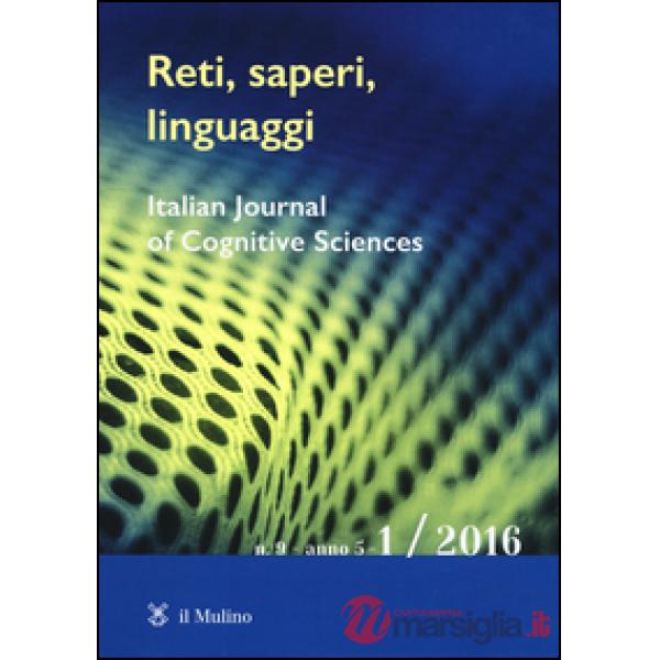 Reti, saperi, linguaggi (2016). Vol. 1