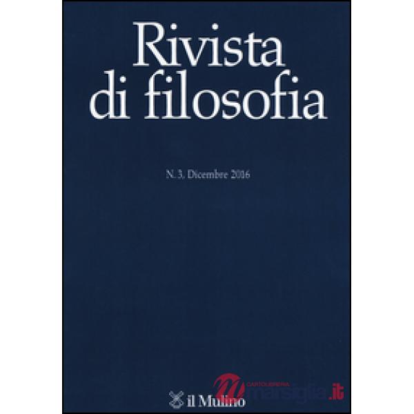 Rivista di filosofia (2016). Vol. 3