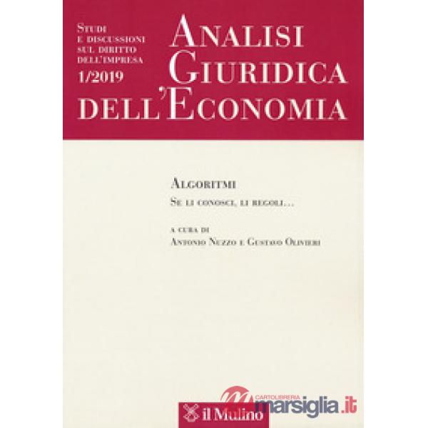 Analisi giuridica dell'economia (2019). Vol. 1