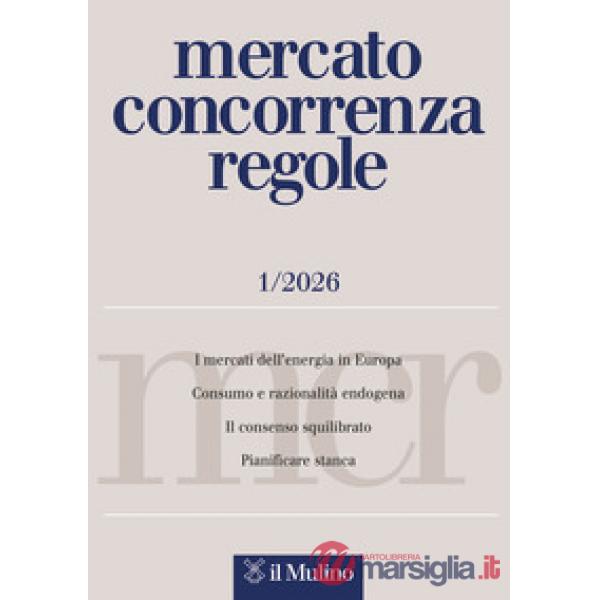 Mercato concorrenza regole (2026). Vol. 1