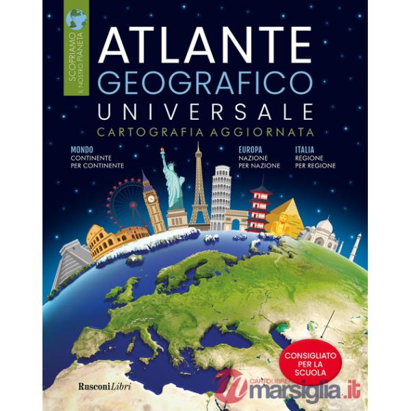 Atlante geografico universale. Ediz. a colori