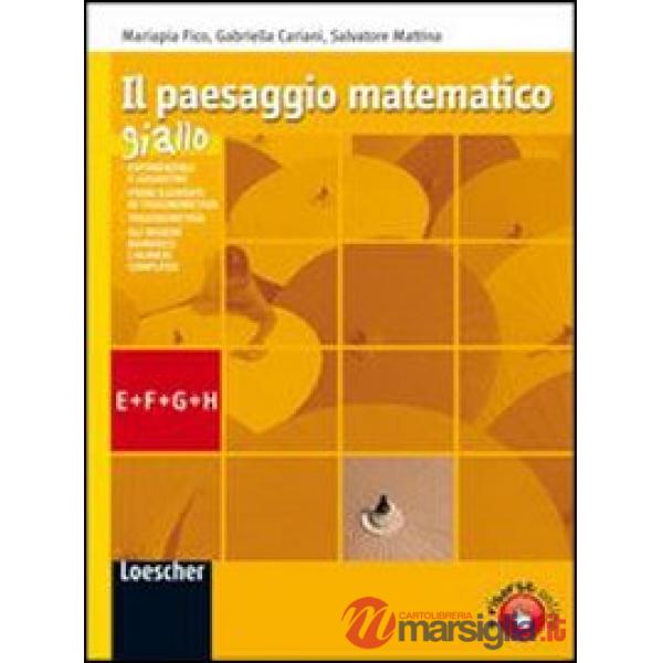 PAESAGGIO MATEMATICO GIALLO MOD. E + F + G + H