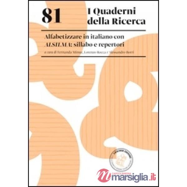 ALFABETIZZARE IN ITALIANO CON ALSILMA: SILLABO E REPERTORI