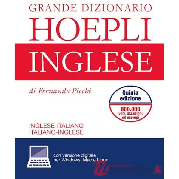 GRANDE DIZIONARIO HOEPLI INGLESE