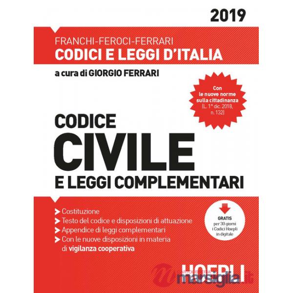 CODICE CIVILE 2019