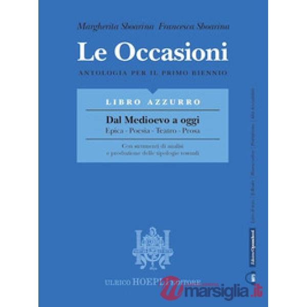 OCCASIONI - LIBRO AZZURRO - DAL MEDIOEVO A OGGI - EPICAPOESIATEATROPRO