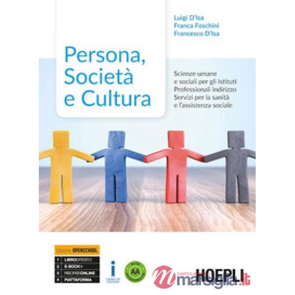 PERSONA, SOCIETA' E CULTURA + QUADERNO DI LABORATORIO