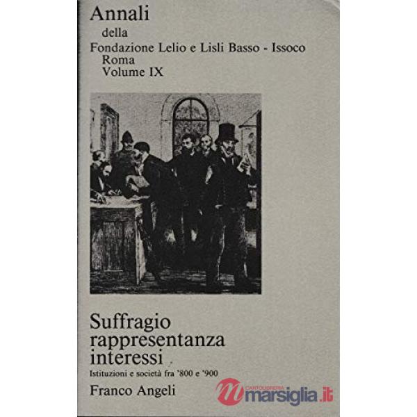 Suffragio, rappresentanza, interessi