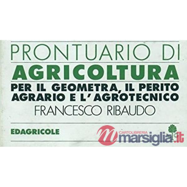 PRONTUARIO DI AGRICOLTURA