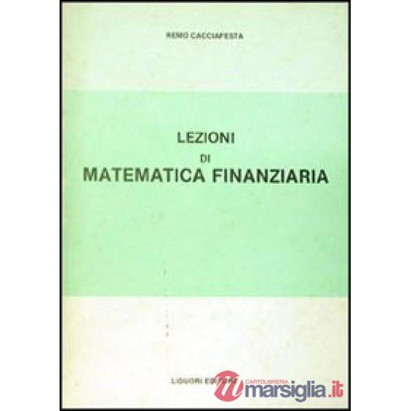 Lezioni di matematica finanziaria