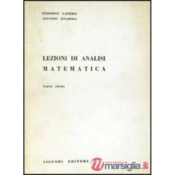 Lezioni di analisi matematica. Vol. 1