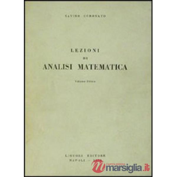 Lezioni di analisi matematica. Vol. 1