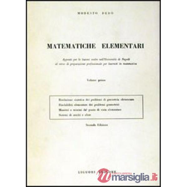 Matematiche elementari. Vol. 1