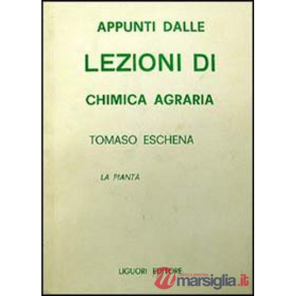 Appunti dalle lezioni chimica agraria. La pianta