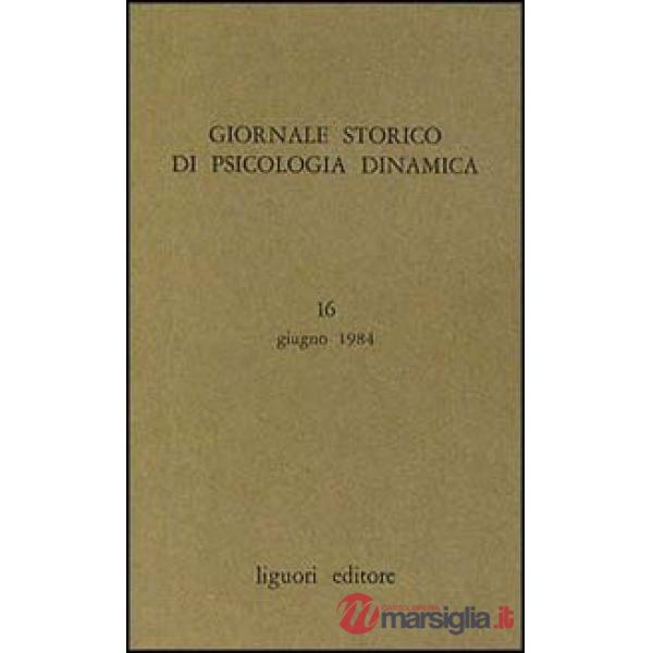 Giornale storico di psicologia dinamica. Vol. 8