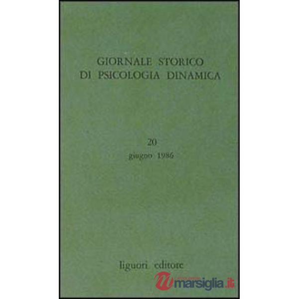 Giornale storico di psicologia dinamica. Vol. 20