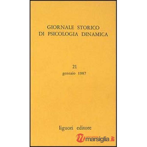 Giornale storico di psicologia dinamica. Vol. 21