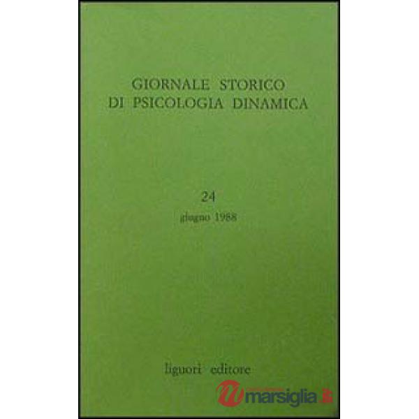 Giornale storico di psicologia dinamica. Vol. 24