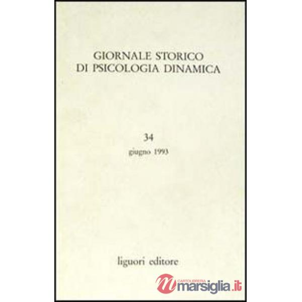 Giornale storico di psicologia dinamica. Vol. 34