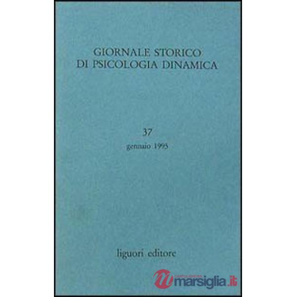 Giornale storico di psicologia dinamica. Vol. 37