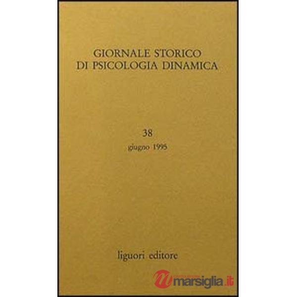 Giornale storico di psicologia dinamica. Vol. 38