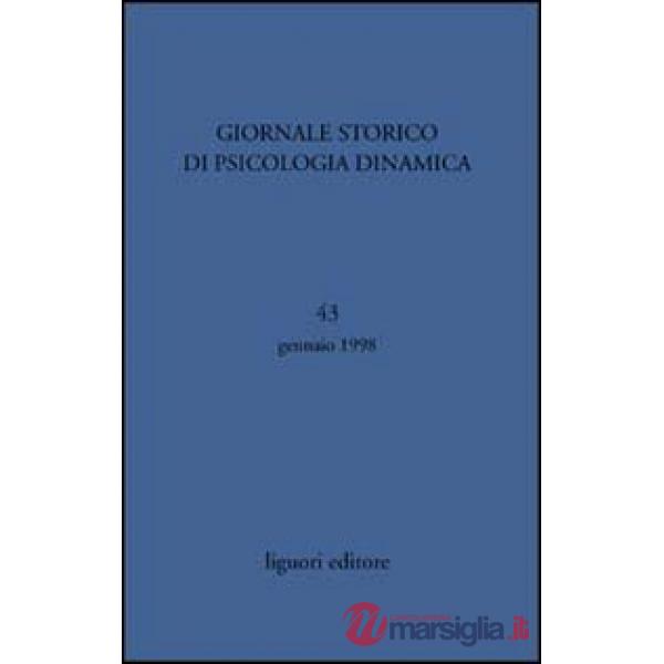 Giornale storico di psicologia dinamica. Vol. 43