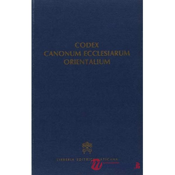 Codex canonum Ecclesiarum orientalium. Auctoritate Ioannis Pauli PP. II promulgatus