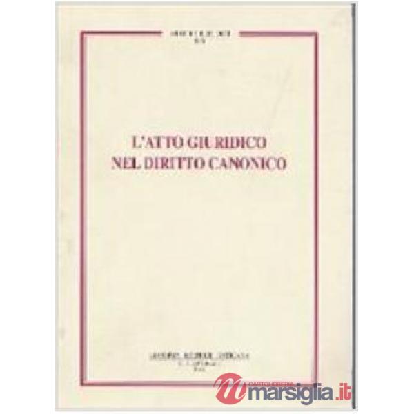 L'atto giuridico nel diritto canonico