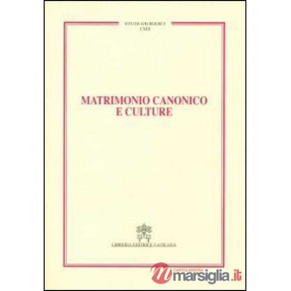 Matrimonio canonico e culture