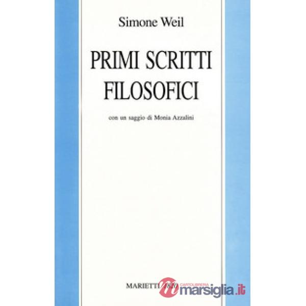 Primi scritti filosofici