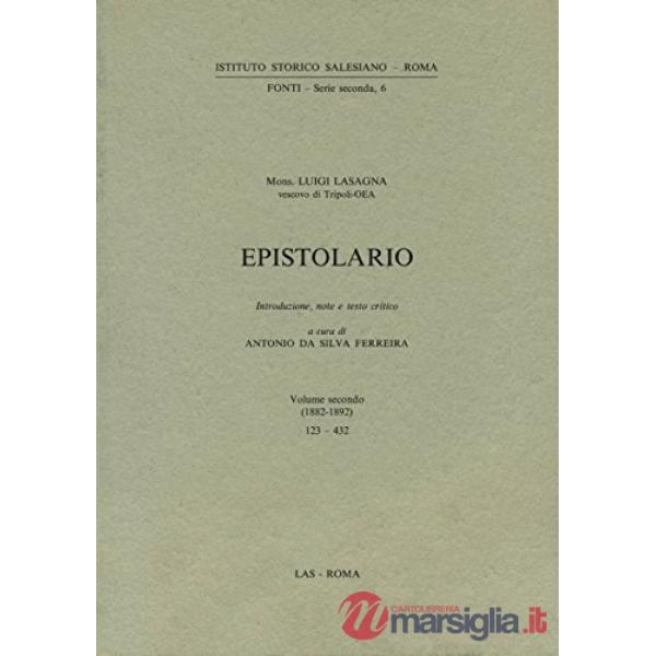 Epistolario. Vol. 2: 1882-1892