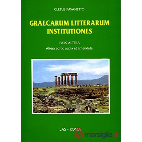 Graecarum litterarum institutiones. Pars altera