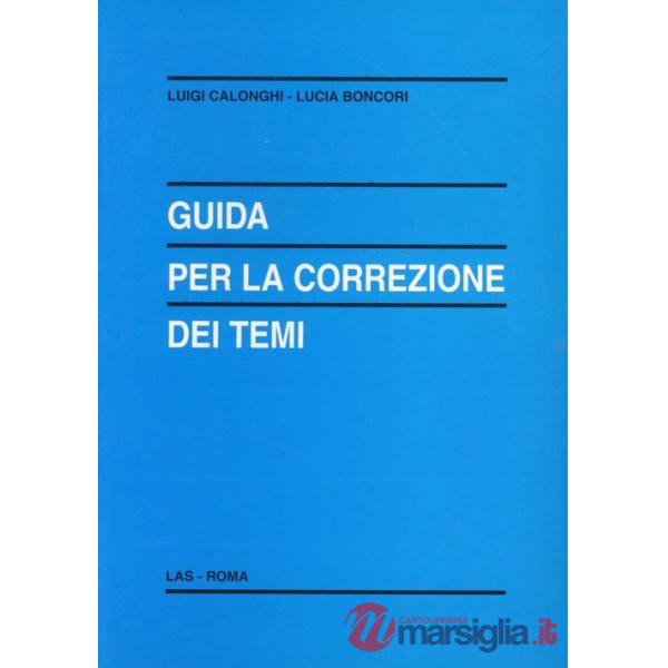 Guida per la correzione dei temi