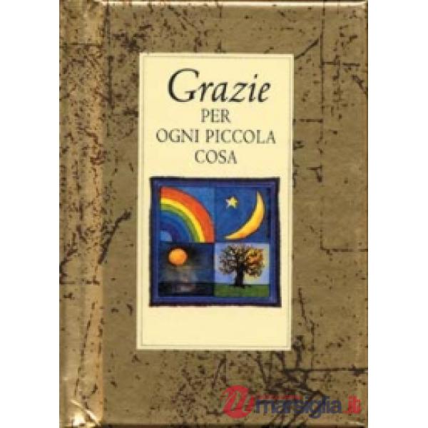 Grazie. Per ogni piccola cosa