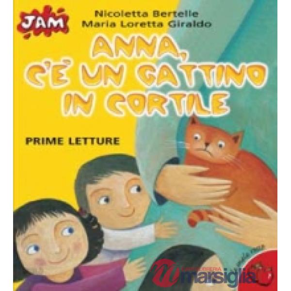 Anna c'è un gattino in cortile