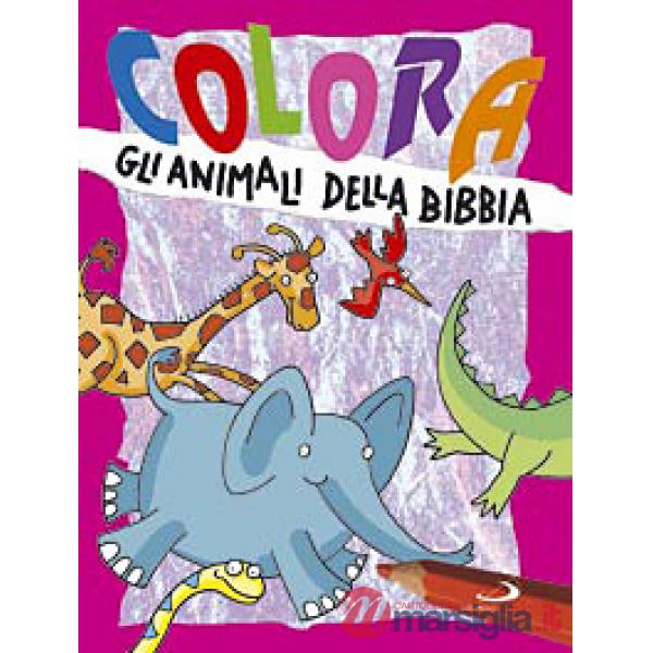 Colora gli animali della Bibbia. Ediz. illustrata