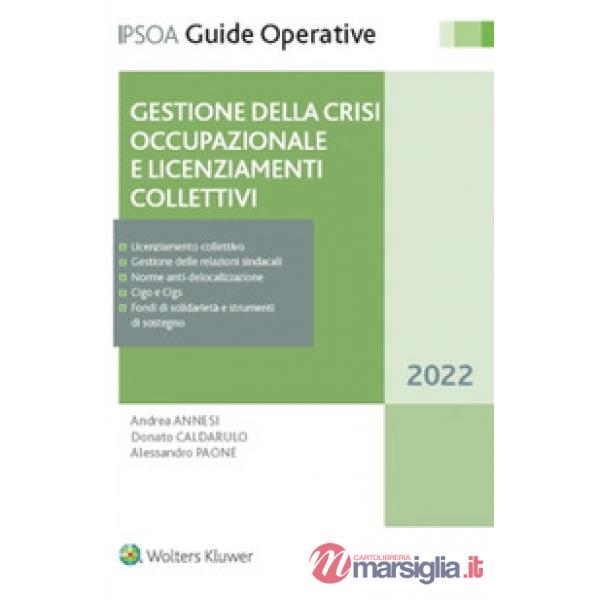 Gestione della crisi occupazionale e licenziamenti collettivi