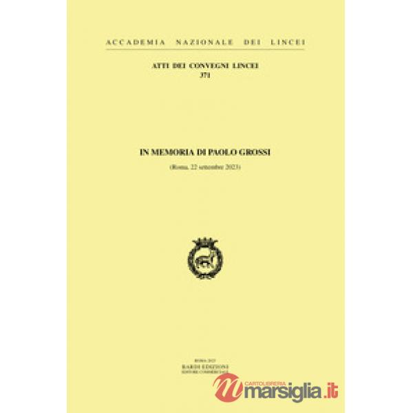 In memoria di Paolo Grossi (Roma, 22 settembre 2023)