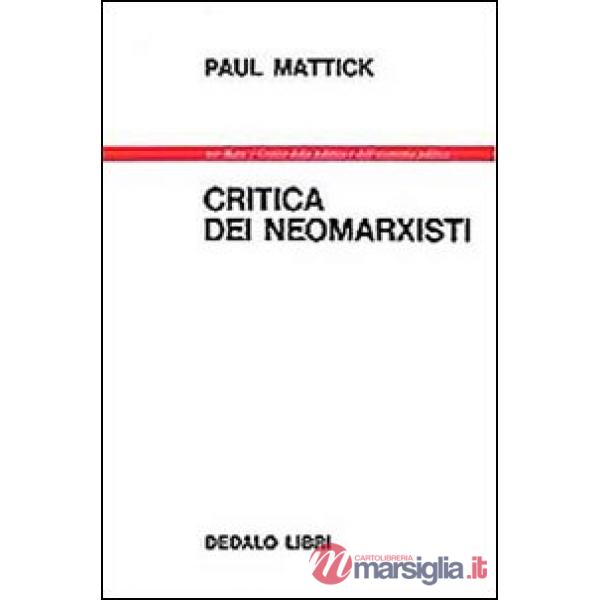 Critica dei neomarxisti