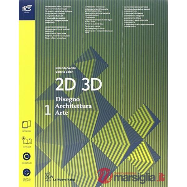 2D 3D DISEG ARCHITET ARTE 1 SET MINOR + ST