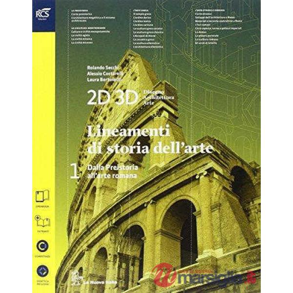 2D 3D DISEG ARCHITET ARTE 1 SET MAIOR + STORIA + ALBUM + ESERCIZI