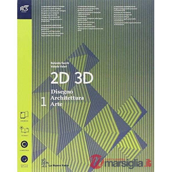 2D 3D DISEG ARCHITET ARTE 1 SET MAIOR + ALBUM + ESERCIZI